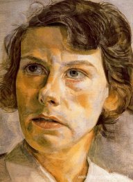 Hoofd van een vrouw (Portret van Lady Elizabeth Cavendish)