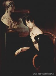 Portret van Cristina di Belgiojoso Trivulzio