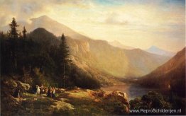 Een kunstenaarsvisie op Mount Lafayette