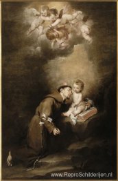 Sint Antonius van Padua en het Kindje Jezus