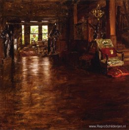 Interieur, eiken landhuis
