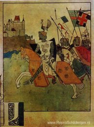 Illustratie bij 'Het Lied van Roland'