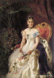 Portret van gravin Maria Mikhailovna Volkonskaya