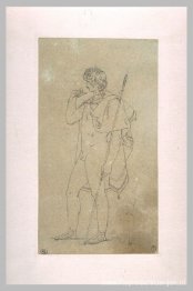 De figuur van Orestes naakt