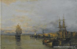 Langs de kust