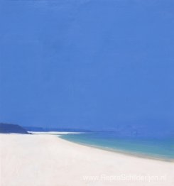 Porthnier met passerend jacht