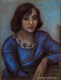 Portret van een jonge vrouw