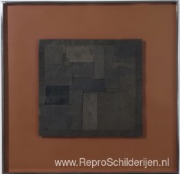 Zonder titel (zwart op oranje)