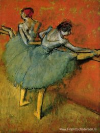 Dansers aan de Barre
