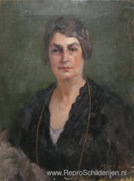 Portret van een dame