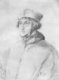 Portret van kardinaal Albrecht van Brandenburg