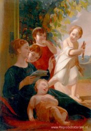 De Sully Children (Jane, Blanche, Ellen Oldmixon, Rosalie Kemble