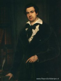 Portret van de acteur V. A. Karatyghin