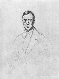 Portret van Vsevolod Voinov