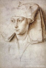 Portret van een jonge vrouw