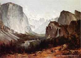 Een zicht op de Yosemite-vallei