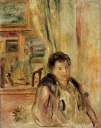 Vrouw in een interieur