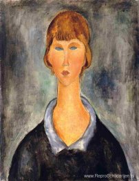 Portret van een jonge vrouw