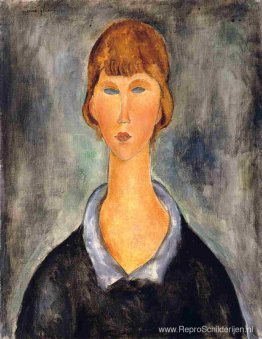 Portret van een jonge vrouw