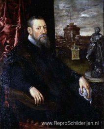 Portret van een verzamelaar