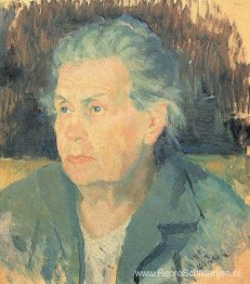 Portret van moeder