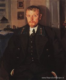 Portret van Boris Serebryakov 