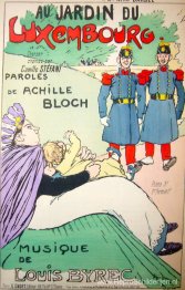 In de Luxemburgse Tuinen