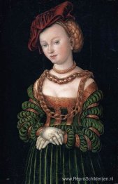 Portret van een jonge vrouw