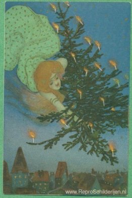 Kerstfoto's gesigneerd met Paris