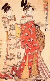 Illustratie uit 'De twaalf uren van de groene huizen', ca.1795 (