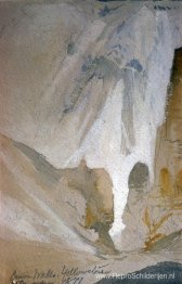 Canyonmuren, Yellowstone (schets)