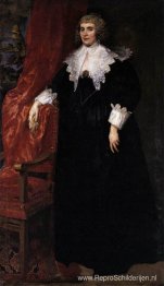 Portret van Anna van Craesbecke