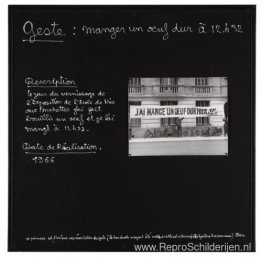 Actie: Eet om 12.32 uur een hardgekookt ei.