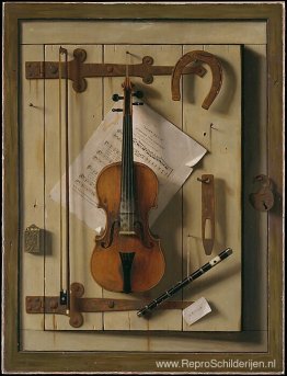 Stilleven – viool en muziek