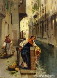 Fruitverkopers van de eilanden, Venetië