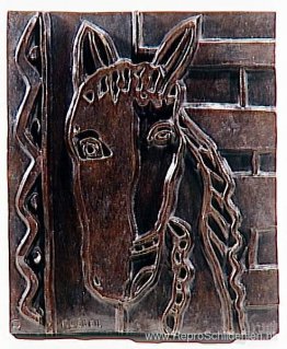 Het hoofd van een paard (Het Paard)