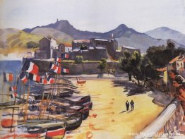 De haven van Collioure 