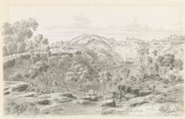 Krater van Mount Eccles, ten westen van Mount Napier
