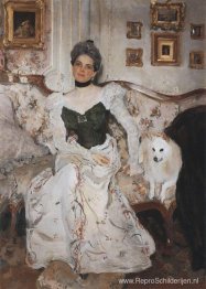 Portret van prinses Zinaida Yusupova