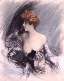 Portret van Sarah Bernhardt