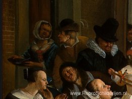 Dansend paar (detail)
