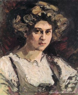 Portret van Nadezjda Komarovskaja