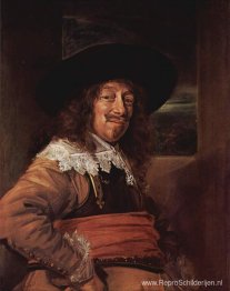 Portret van een lid van de Haarlemse schutterij