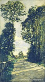 Weg naar de boerderij Saint-Simeon