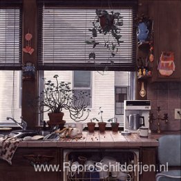 Aanrecht: maart 1983 (vuile vaat)