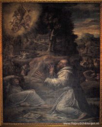 St. Franciscus ontvangt de Stigmata