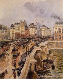 De Pont Neuf, regenachtige middag