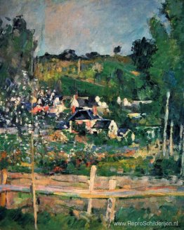 Uitzicht op Auvers
