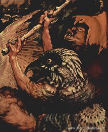 De verleiding van Sint-Antonius (detail)