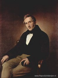 Portret van Alessandro Manzoni
